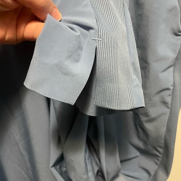 Athleta 8 (Medium) Brooklyn Jumpsuit, Cottage Blue Pants City Long Romper - Picture 11 of 16